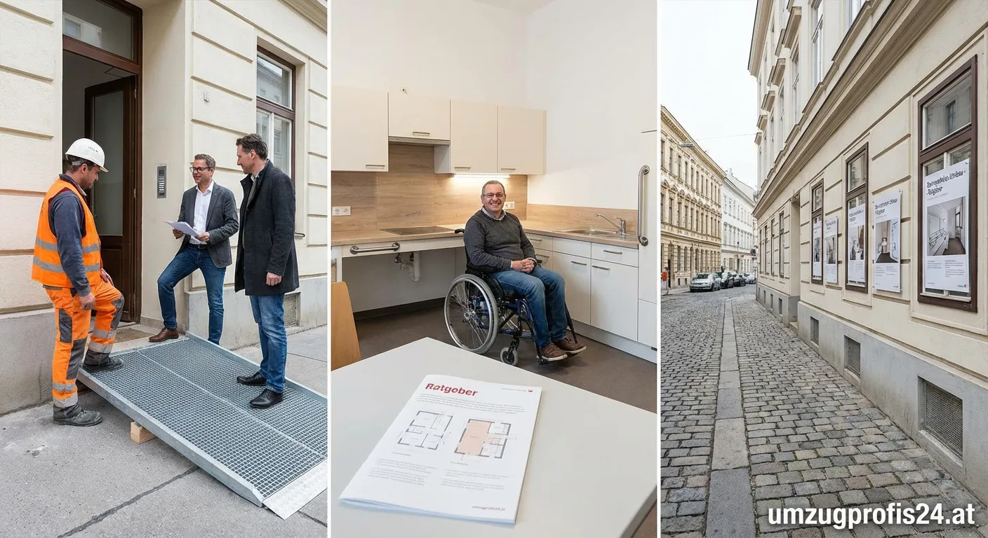 Barrierefreies Badezimmer nach Umbau in einer Wiener Wohnung