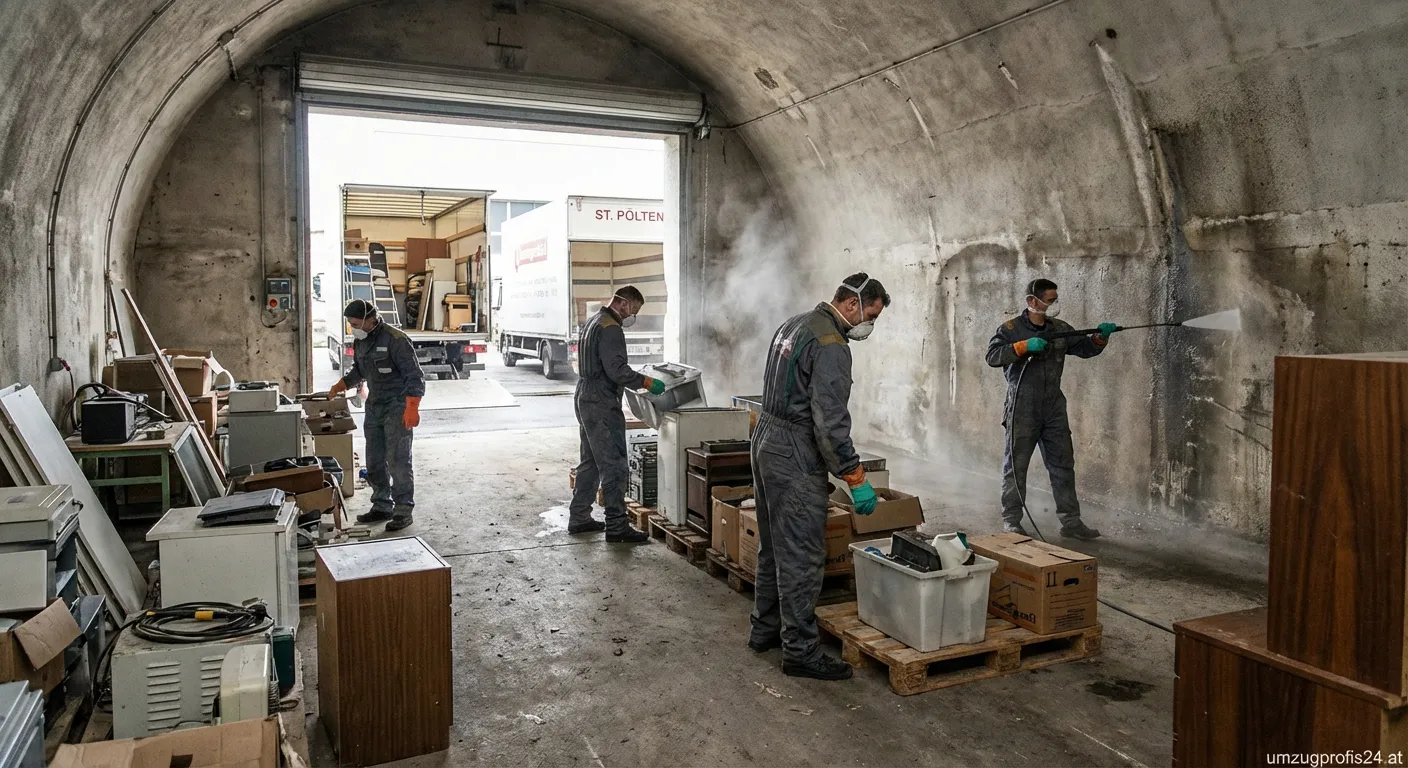 Professionelle Bunkerreinigung und Leerung in St. Pölten