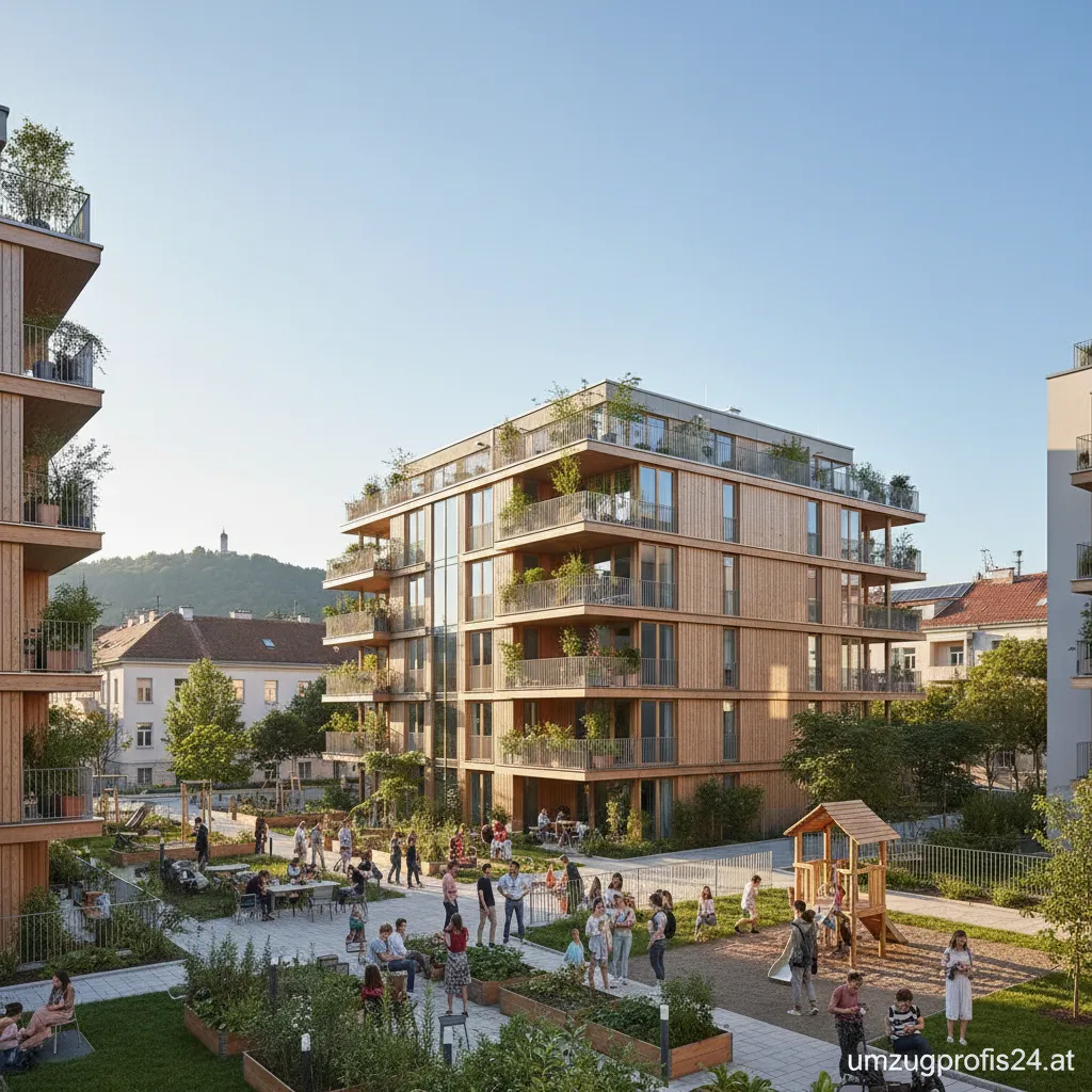 Schlüsselübergabe für eine helle, moderne Genossenschaftswohnung in Graz